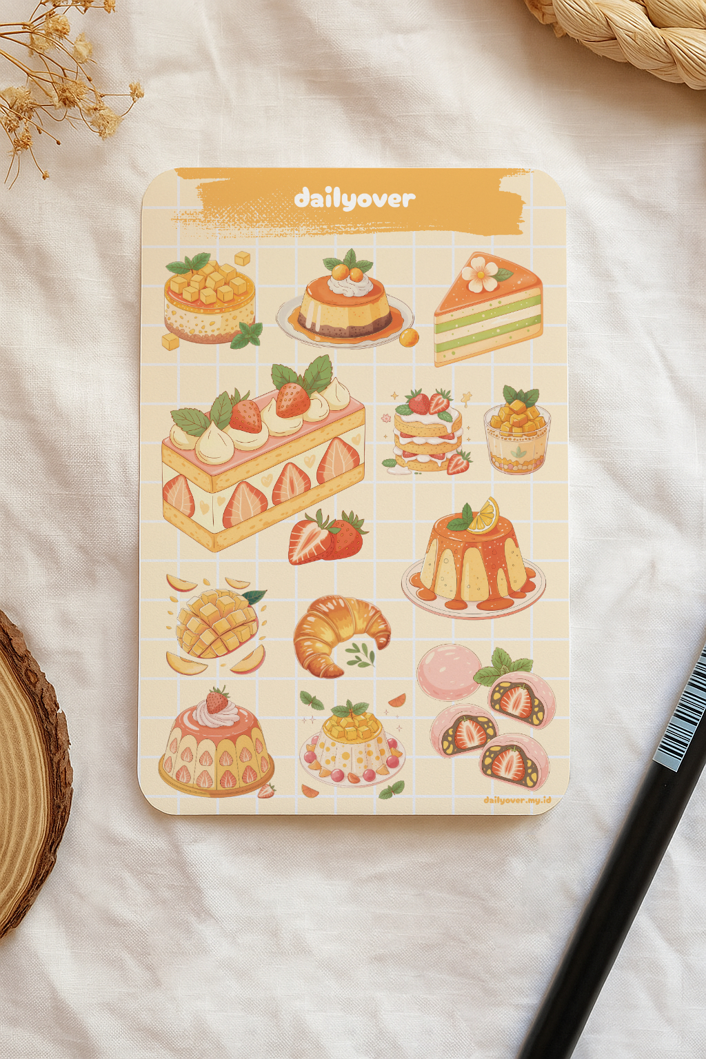 Preview of Sweet Treats Cafe - Digital Sticker Pack Collection