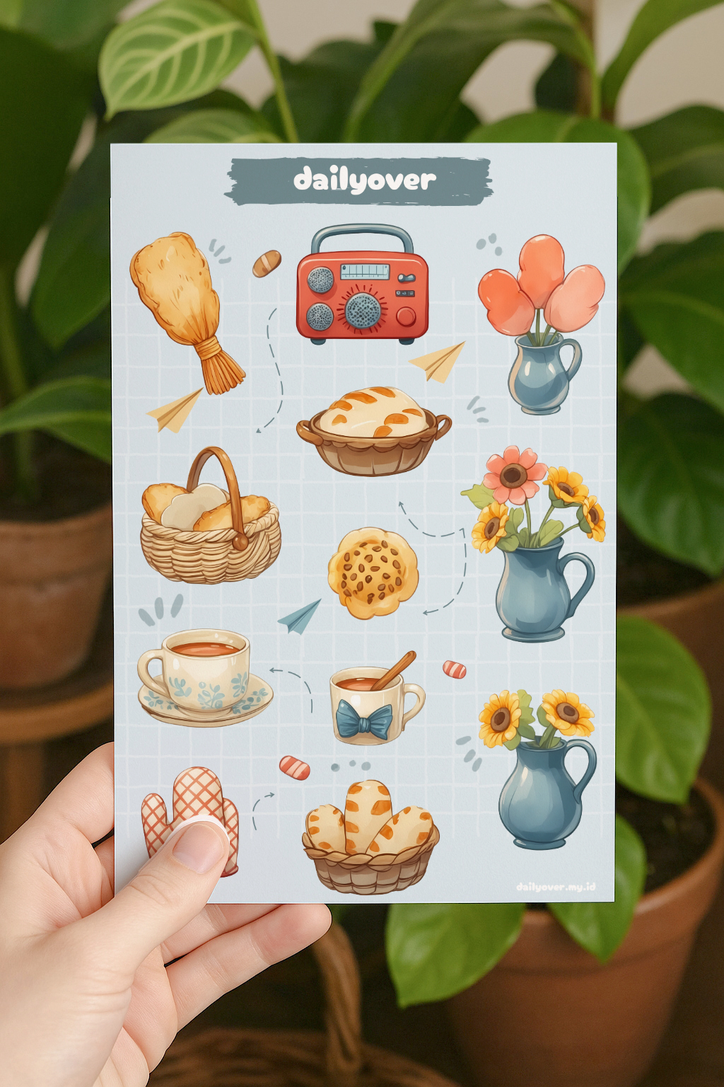 Cozy Kitchen Cottage - Digital Sticker Pack Collection